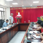 Đồng chí Lê Minh Sơn – Ủy viên Ban thường vụ Đảng ủy, Phó Giám đốc Sở Lao động – Thương Binh và Xã hội tỉnh Quảng Ninh dự sinh hoạt Chi bộ tại Trung tâm Trung tâm Bảo trợ xã hội.
