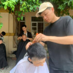 Nhóm thiện nguyện V-Hair tổ chức hoạt động cắt tóc từ thiện tại Trung tâm Bảo trợ xã hội tỉnh Quảng Ninh