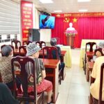 Phòng Chăm sóc – CTXH tổ chức tuyên truyền kỷ niệm 80 năm Cách mạng Tháng Tám thành công.